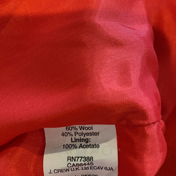 JCrew// red dress, size 8 - Picture 4 of 4